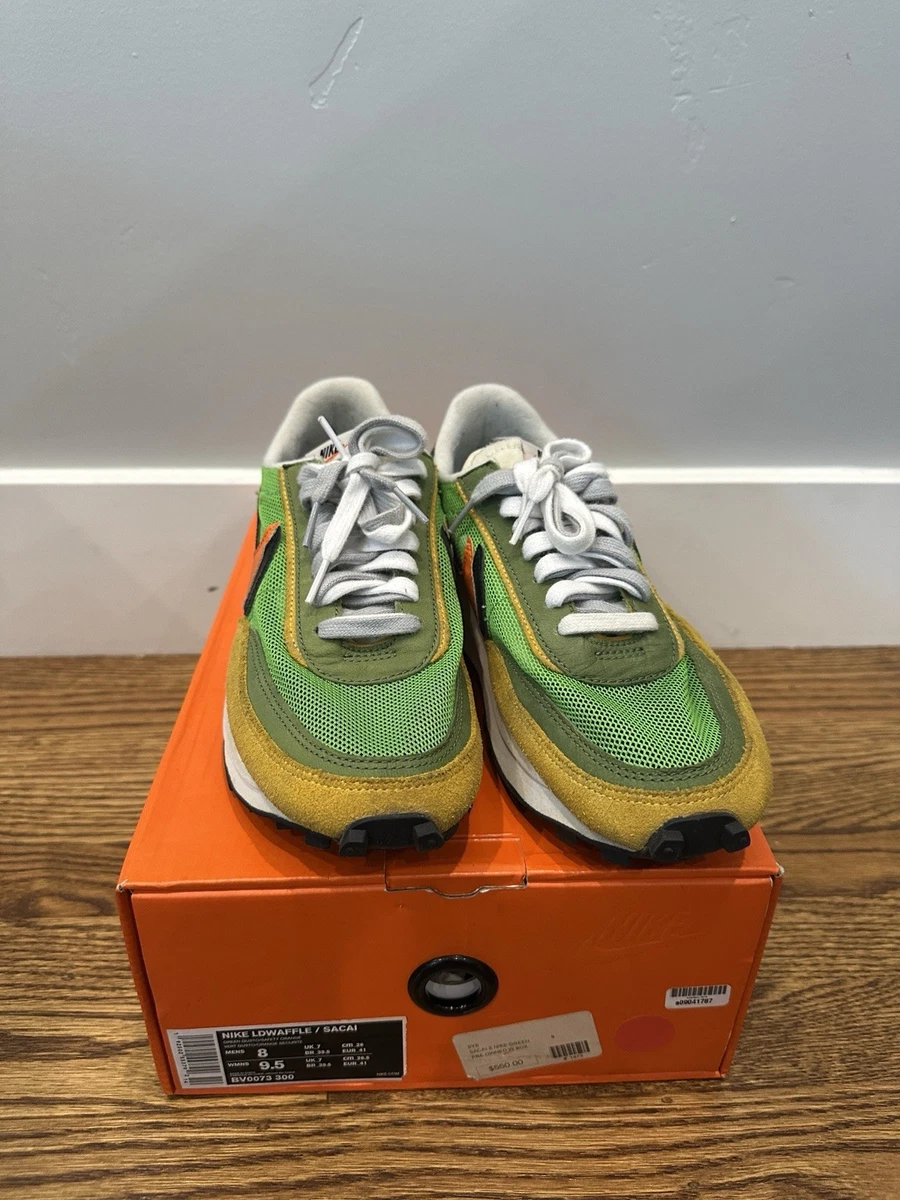 Nike sacai x LDWaffle Green Gusto for Sale | Authenticity