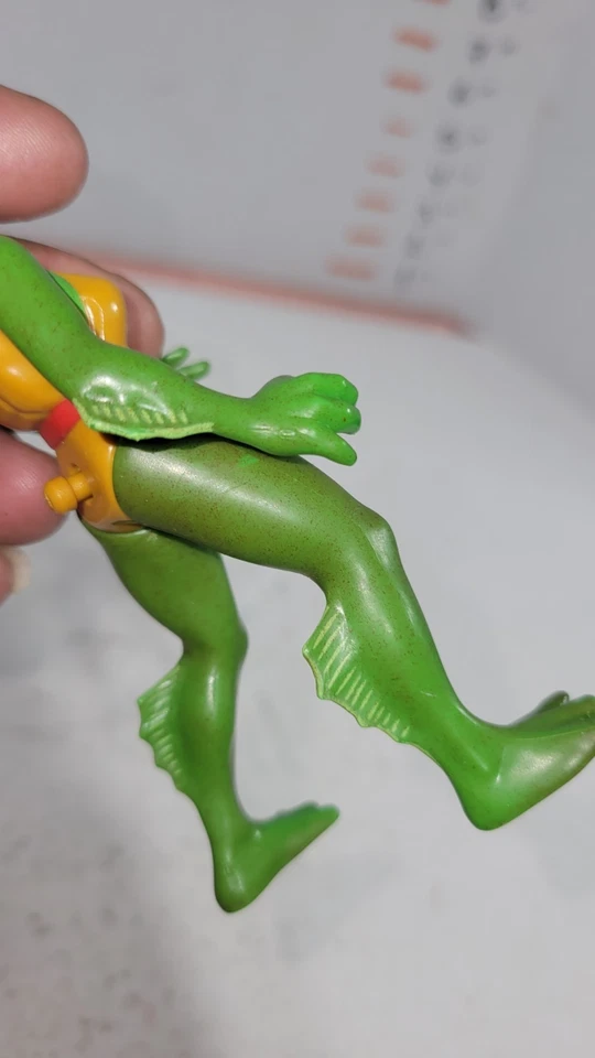 1993 Playmates Teenage Mutant Ninja Turtles TMNT Mona Lisa Figure NO TAIL! - Image 3 of 4