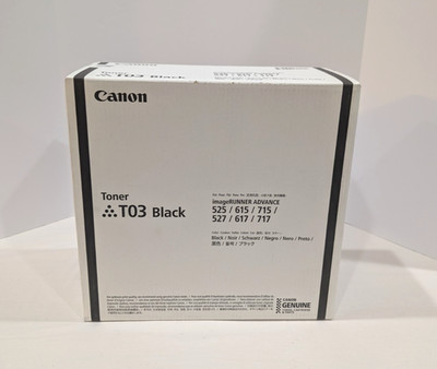 OEM Genuine Canon T03 2725C001 Toner Cartridge Black ImageRunner NEW Ships Free
