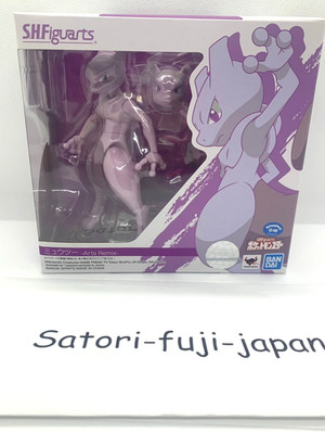 SHFiguarts ミュウツー Arts Remix S.H. Figuarts Pokemon Mewtwo Arts Remix Bandai Spirits Japan Boxed