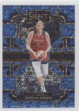 2024 Select WNBA Concourse Light Blue Disco Prizm 120/125 Stefanie Dolson #9 5l1
