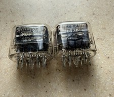 Tested Soviet IN-12B IN-15A Nixie Tubes Pair USSR Vintage for Clock DIY