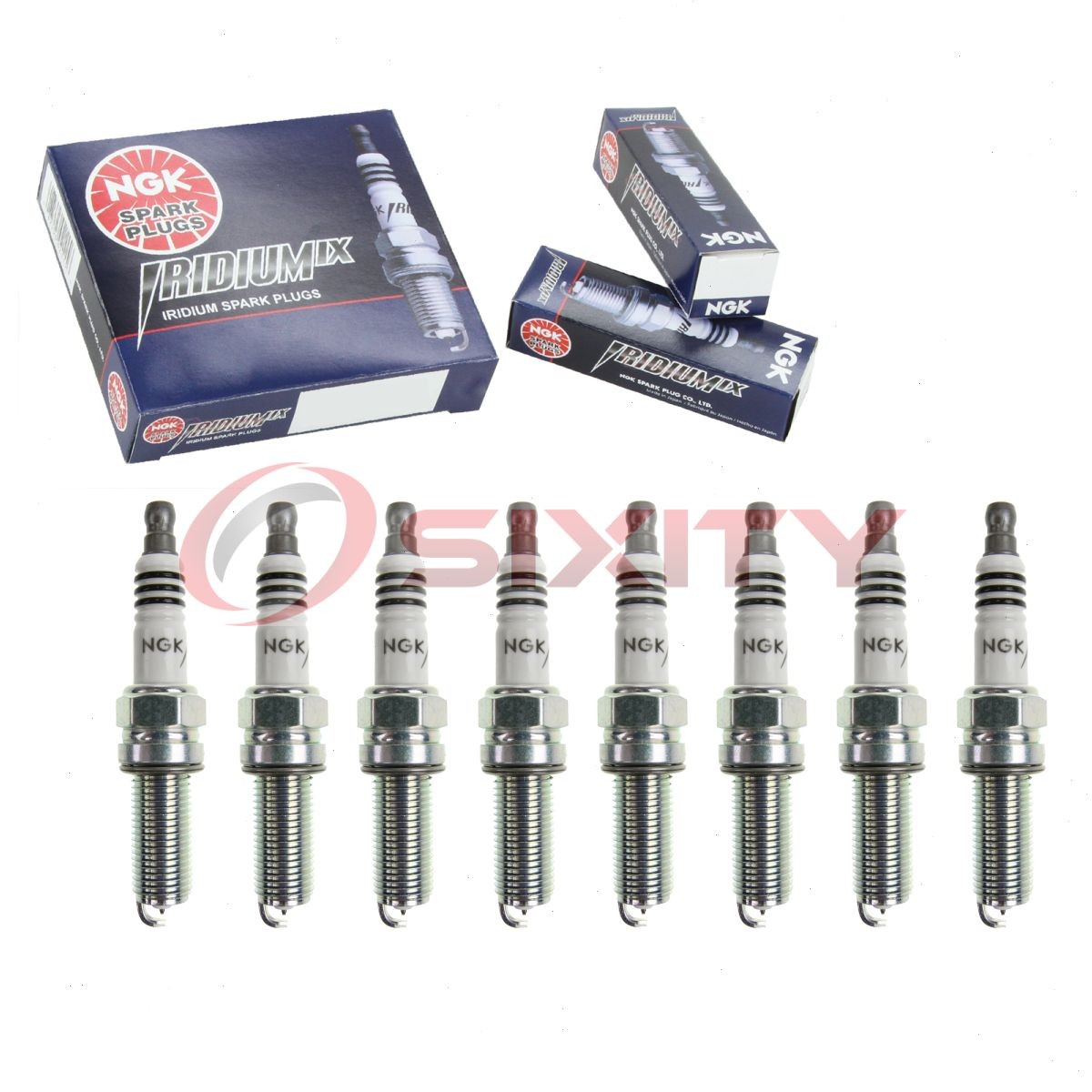 8 pcs NGK Iridium IX Spark Plugs for 2012-2016 Hyundai Equus 5.0L V8 - il