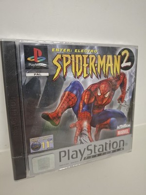 FACTORY SEALED SPIDER-MAN 2 ENTER ELECTRO SONY PLAYSTATION 1 SPIEL SIEHE DETAILS