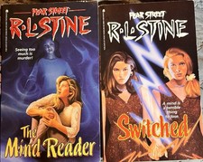 RL Stine Fear Street vintage book series The Mind Reader ya horror 90s 1st Ed 