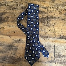 Ermenegildo Zegna 100 Silk Neck Tie Abstract Geometric