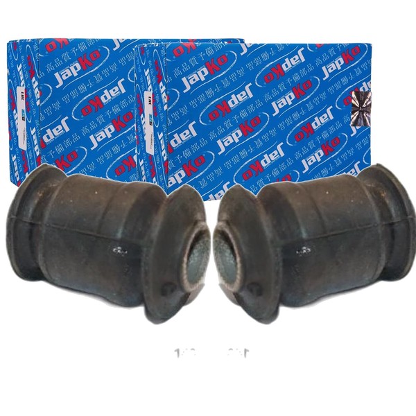 2X Japko Querlenkerlager Buchsen Vorderachse Passend FüR Nissan Micra Links+Rech-image