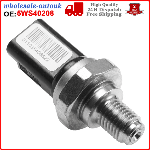 FUEL HIGH PRESSURE RAIL SENSOR for NISSAN QASHQAI NOTE 1.5 DCI DIESEL 5WS40208 - Picture 3 of 6