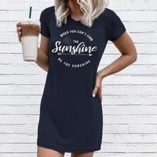 Sunshine T-shirt Dress