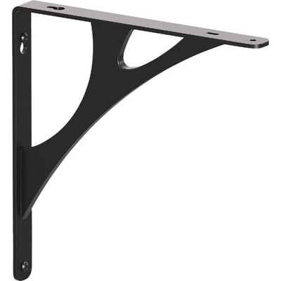 Knape & Vogt Manhattan Stahl Regalhalterung Schwarz 500 lbs