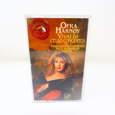 Ofra Harnoy Vivaldi Cello Concertos Vol 2 Cassette 1989 BMG Paul Robinson