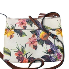 Dana Buchman Floral Crossbody Handbag