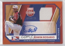 2021 Panini Elite Extra Edition Orange 2/149 Edwin Rosario #DPLMS-ER Auto c2a
