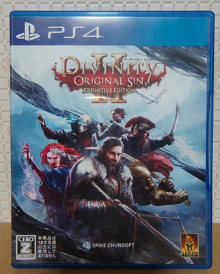 PS4 PlayStation4 Divinity Original Sin 2-Definitive Edition JP Edit Good GP