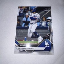 2025 Topps Now - Mookie Betts WORLD SERIES CHAMPIONS Dodgers #WS-2SP Short Print