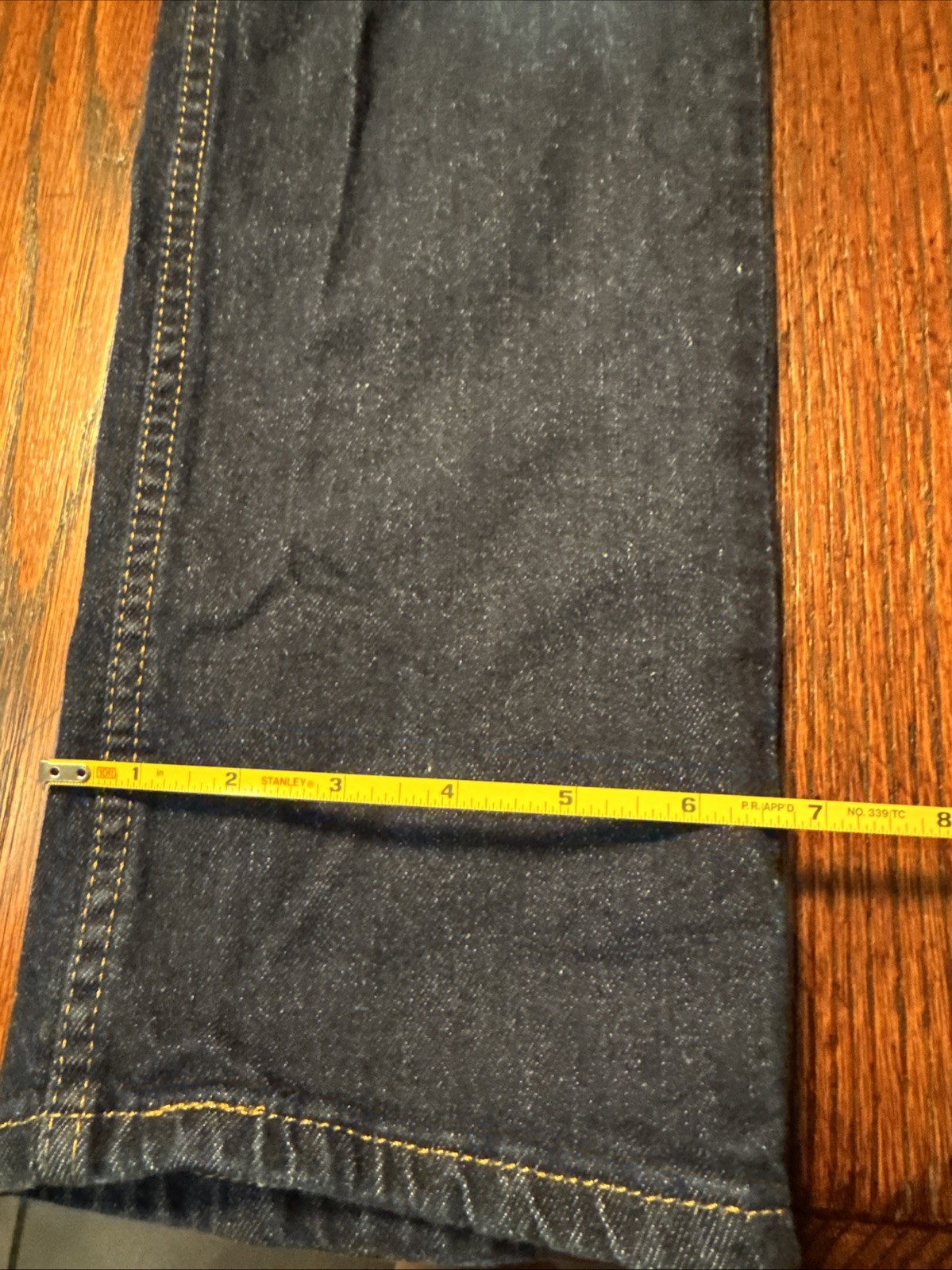 Levi's Premium 511 Jeans Men's Size 34x30 Slim Blue Denim Stretch Dark Wash thumbnail 2