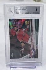 2017 Topps Chrome Green Refractor 23/99 Nomar Mazara BGS 9 Mint  #82 BECKETT