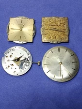 Peseux 7001.job lot of 4. Running