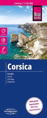 Corsica (1:135.000) by Reise Know How Folded Book