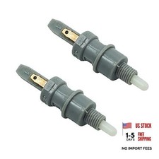 2PCS 6mm Universal Motorcycle Brake Clutch Switch Motorbike Front Rear Light