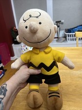 PEANUTS Gang Charlie Brown Plush Stuffed Toy Snoopy Peanuts 14"