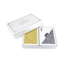 COPAG UNIQUE - Black / Gold - Regular Index - Poker