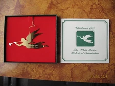 1981 CHRISTMAS WHITE HOUSE HISTORICAL ASSOCIATION WITH BOX