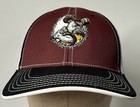 Bulldog In Cowboy Hat Swinging A Bat Baseball Hat / Cap Pacific Headwear Sz XS — photo 1
