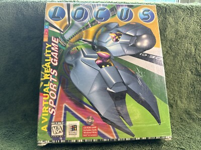 Locus A Virtual Reality Sports Game by Zombie Windows 95 & DOS 6.0 SEALED NEW