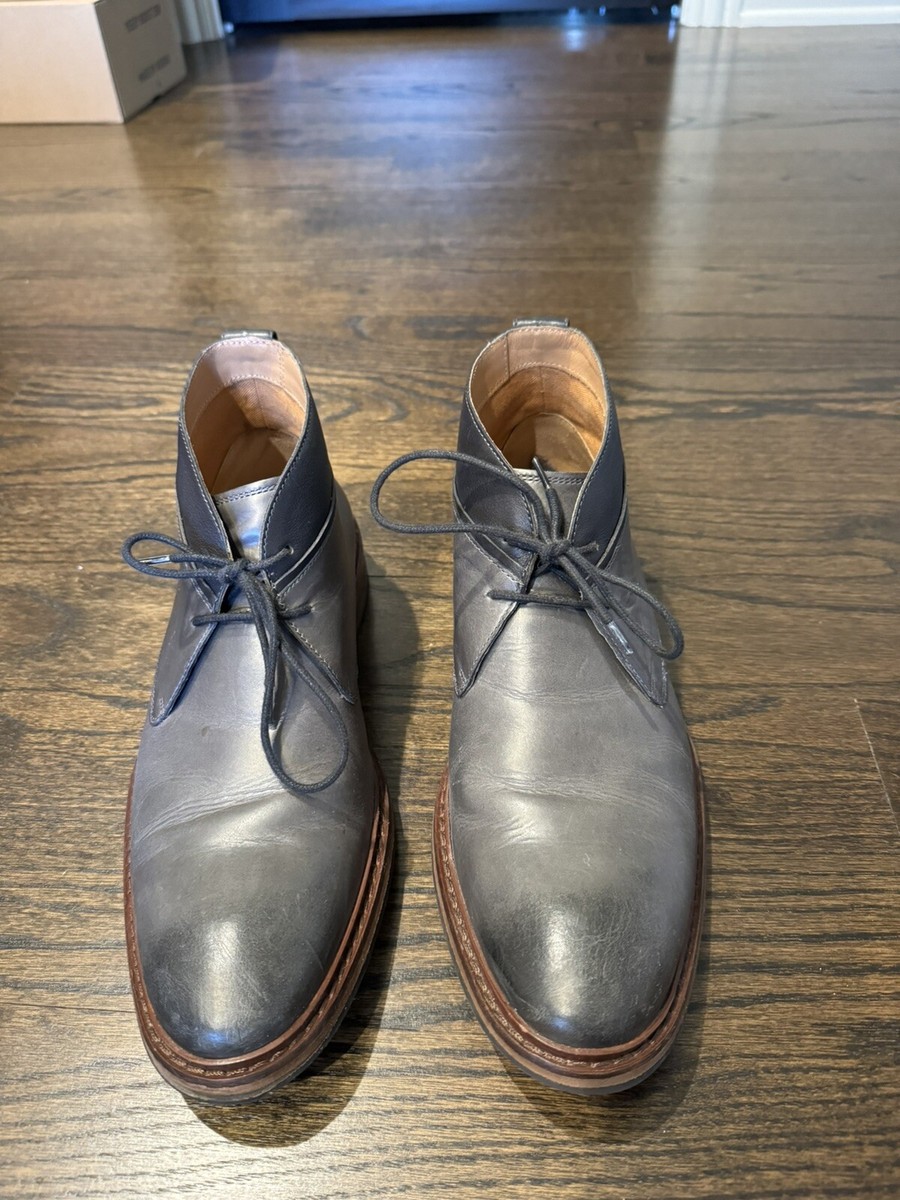 Cole Haan Williams Welt Chukka Dress Boots Mens Gray 10.5M 