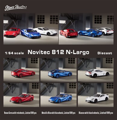 Stance Hunters 1/64 Diecast Ferrari Novitec 812 N-Largo | eBay