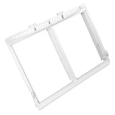 White New Crisper Pan Drawer Cover Frame For Frigidaire Refrigerator 240364787