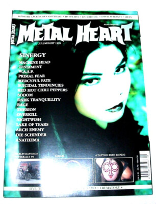 METAL HEART - Nr. 8/99 Juli/August 1999 - Magazin / Zeitschrift