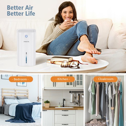 900ML Mini Dehumidifier Moisture Absorber Home Office Air Purify Dryer - 第 4/11 張圖片