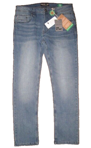 Jeans denim da uomo FREE PLANET Rocco SUSTAINABLE Modern Fit, 31, L31xL30 $72 - Foto 2 di 7