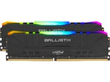Crucial Ballistix RGB 3600 DDR4 DRAM Desktop Gaming Memory Kit 16GB(8Gx2)-BLACK