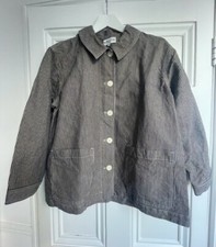Ymc You Must Create Womens Jacket Hickory Stripe Like Apc Folk