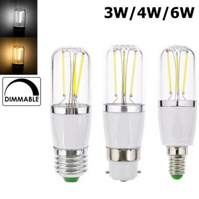 Dimmable LED Bulbs 3W 4W 6W Cool/warm Filament Lights Light Angle Corn Home E27