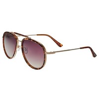 Simplify Maestro Polarized Sunglasses - Silver/Brown