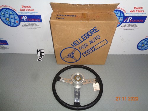 VOLANTE STERZO FIAT 850 COUPE' SPIDER FIAT 124 SPORT COUPE' SPIDER HELLEBORE - Foto 2 di 2