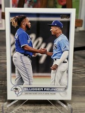 2022 Topps Series 1 Slugger Reunion #329 - Vladimir Guerrero Jr./Wander Franco