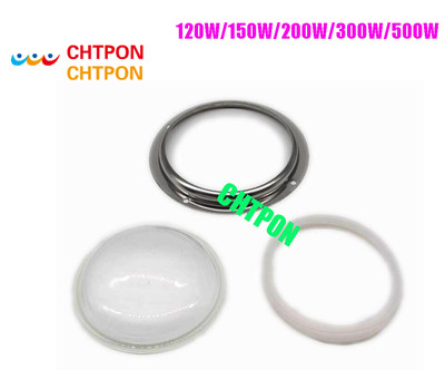 100mm Glass Lens+Reflector+Holder Bracket Case Kit For 200W/300W/500W LED Light