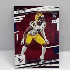 2022 Panini Prestige Football Derek Stingley Jr. Base RC #324 Houston Texans