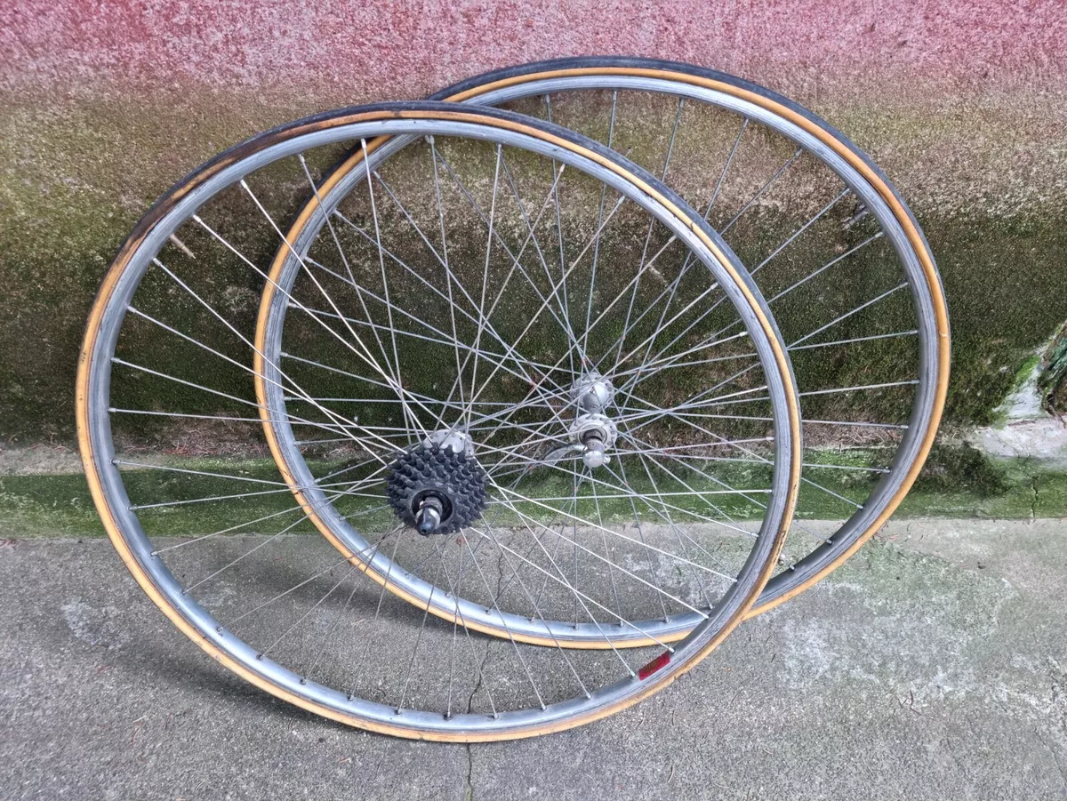 ROUES JANTES ALU 700C MAVIC BOYEUX VELO VINTAGE BICYCLE old bike
