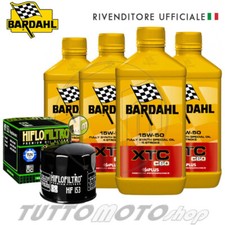 Tagliando DUCATI 1098 R-S 2007 2008 / Olio Bardahl XTC + Filtro 1098R 1098S