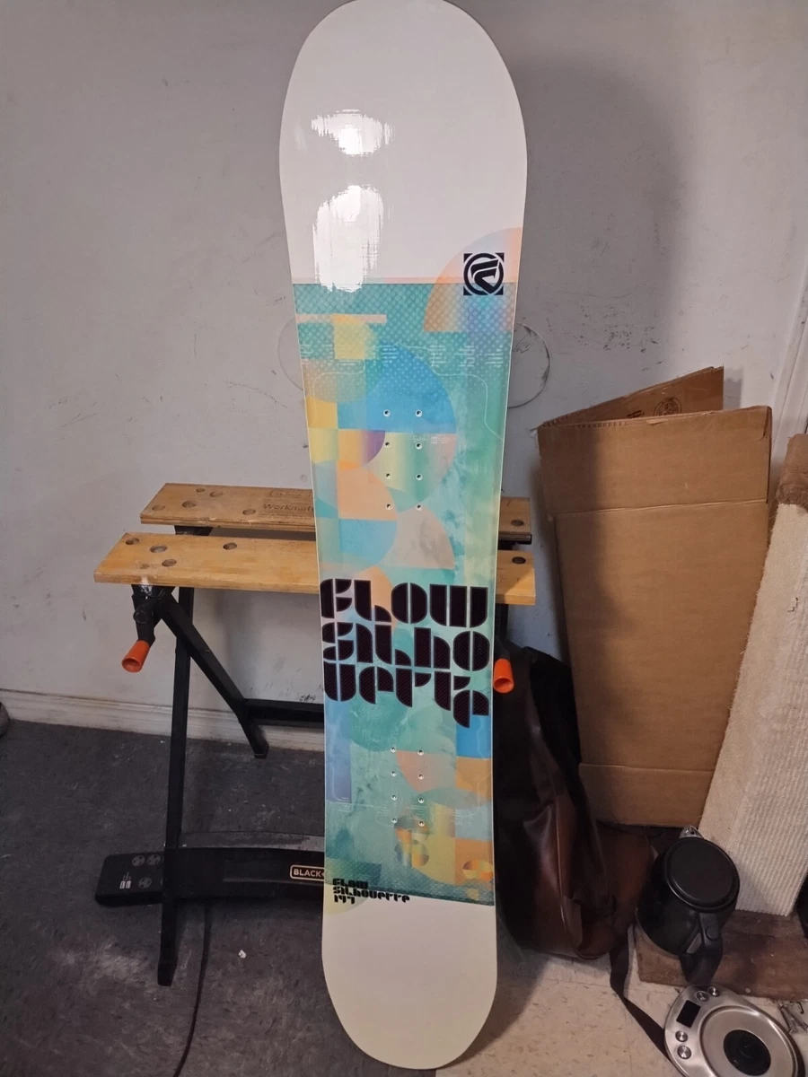 Flow Silhouette Women's Snowboard 147cm Multi-Colored **New with