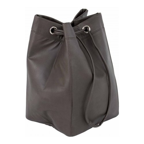 Porta Biancheria Lusso Yes Everyday Ecopelle Marrone 35x30x50cm 0210704
