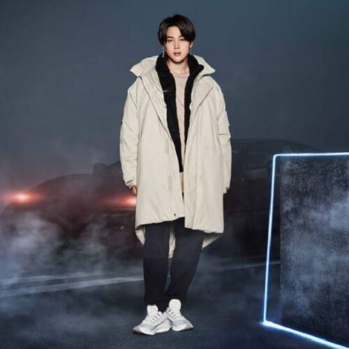 FILA x BTS - Project 7 Long Padded Coat 