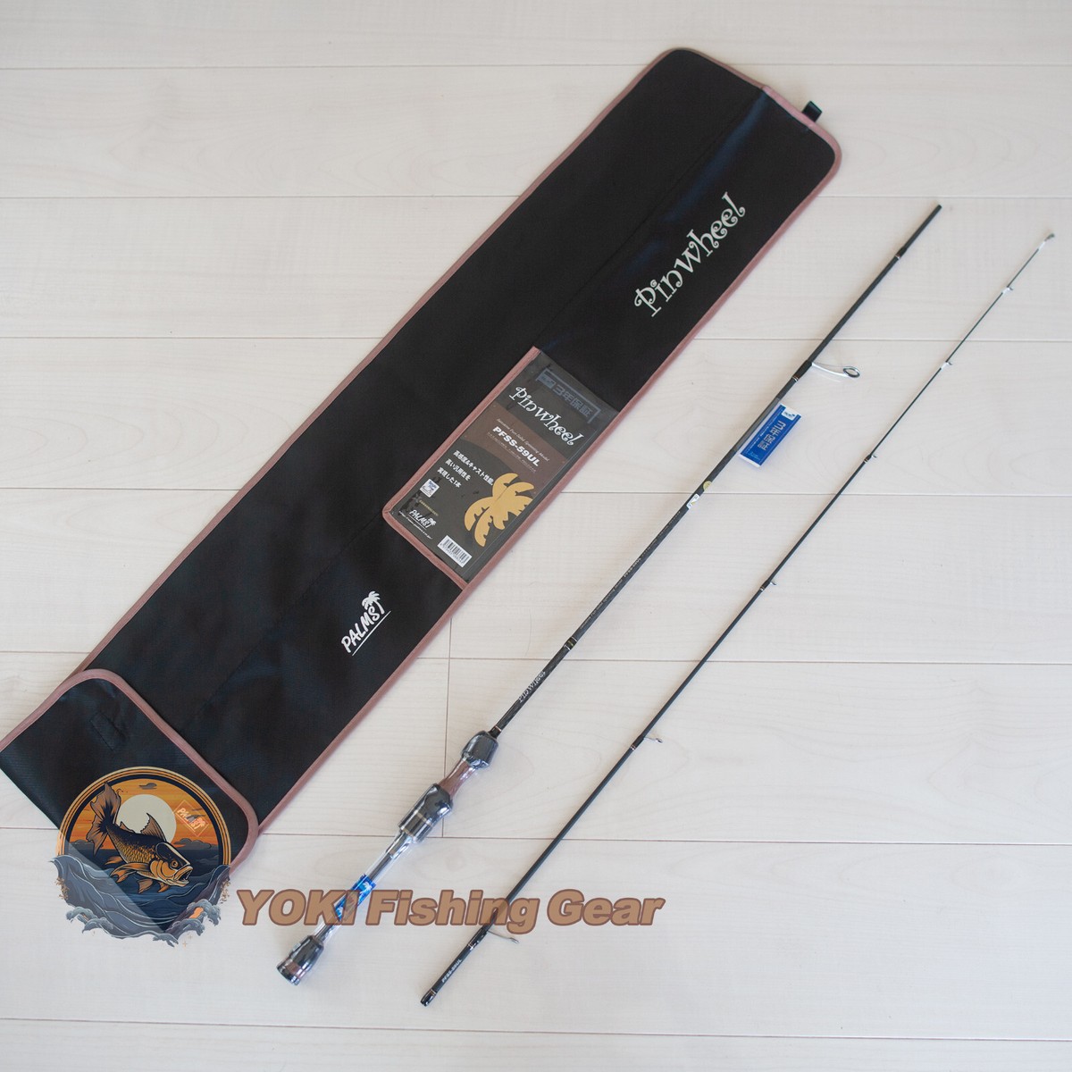 PALMS Pinwheel PFSS-59UL Spinning Rod Shipping From JAPAN-Watch