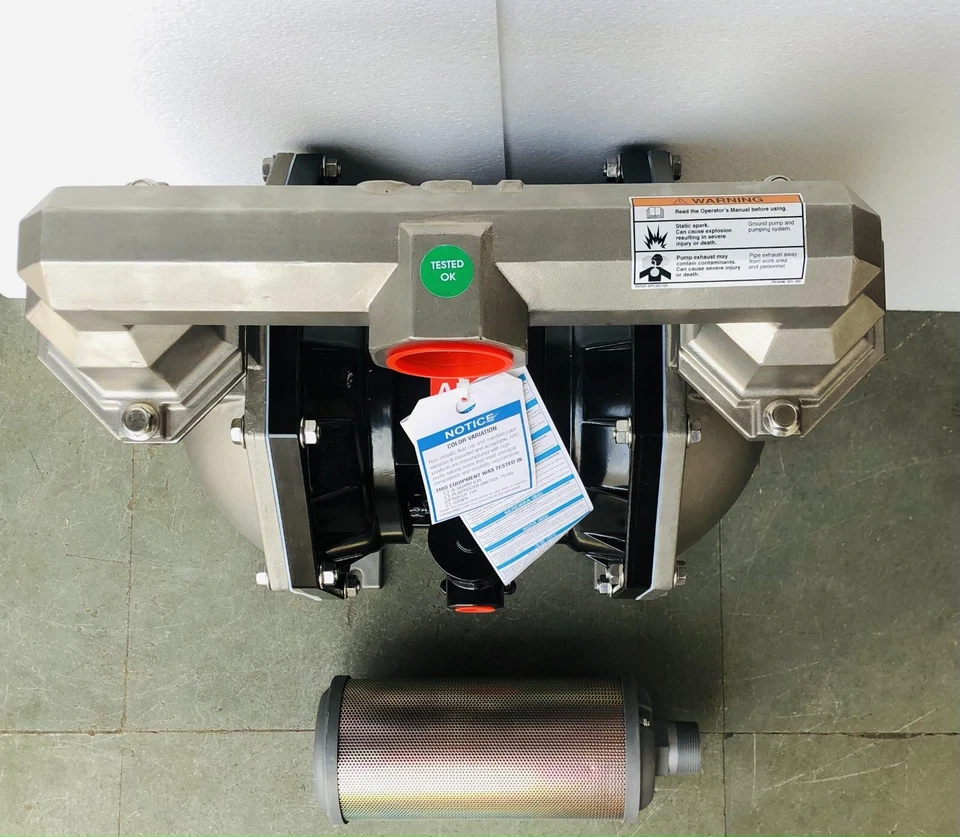 Ingersoll Rand Aro PD20A-ASS-STT Air Operated Double Diaphragm Pump 2" SS - Image 2 of 4